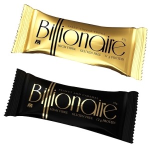 Barre Billionaire FA Nutrition 18 x 45 g Chocolat-Menthe 