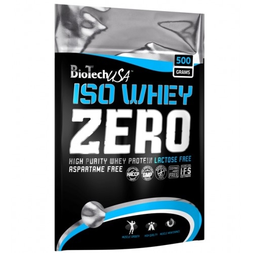 Biotech Iso Whey Zero Sac de 500 g Caramel Salé