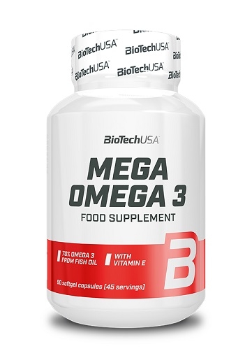 BioTech Mega Omega 3, 90 gélules