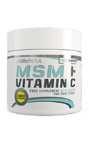 BioTech MSM + Vitamine C - 150 g