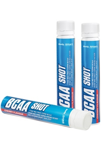 Body Attack BCAA Shots 20x25ml - Cerise