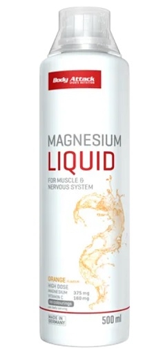 Body Attack Magnésium Liquide Orange 500 ml