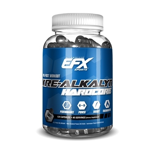 EFX Kre-Alkalyn Hardcore 120 gélules