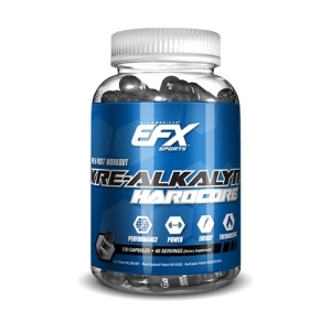 EFX Kre-Alkalyn Hardcore 120 gélules