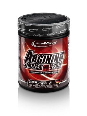 IronMaxx Arginine Simplex - 260 Gélules