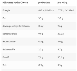 Boîte de 6 chips tortilla protéinées More Nutrition Crème sure et oignon