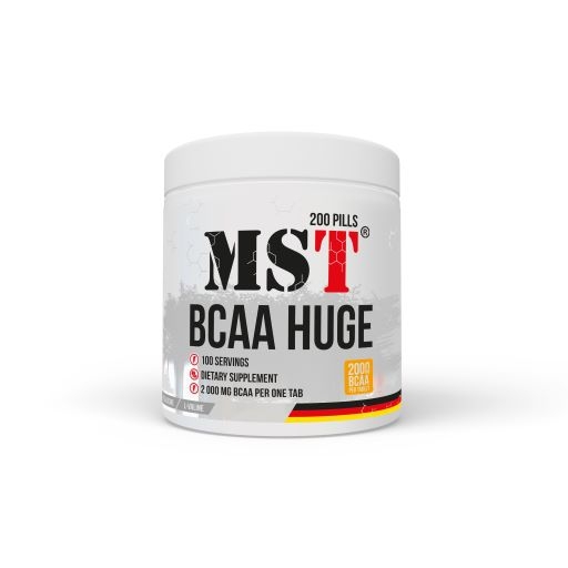 MST - BCAA Huge 200 Tablettes/ 2 g par tablette