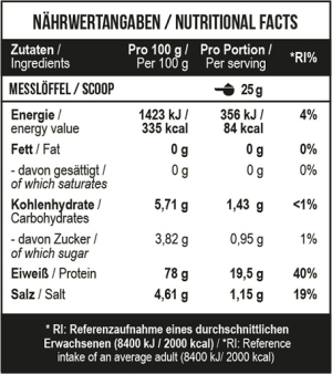 MST - Protéines d'œuf 1800g Caramel salé