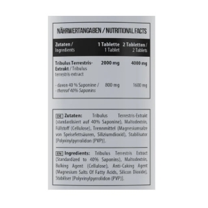  MST - Healthy Tribulus 2000 mg 120 comprimés