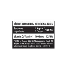 MST - Vitamine C Calcium L-Ascorbate 1000 mg 90 gélules