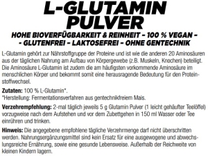MySupps Glutamine 500 g