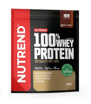 Nutrend 100 % Whey Protein 1 000 g Cookies & Cream