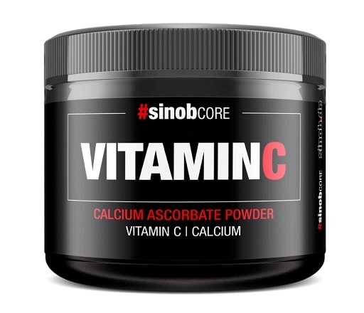 Poudre d'ascorbate de calcium et de vitamine C Sinob 250 g