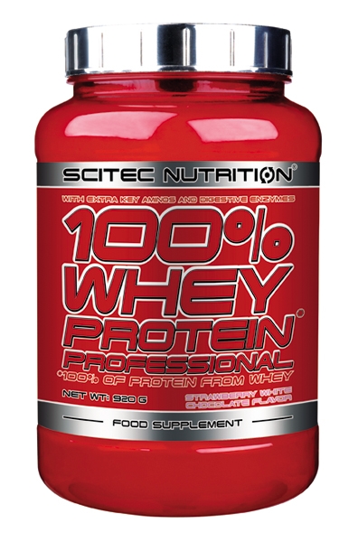 Scitec 100% Whey Professional 920 g Cheesecake au citron
