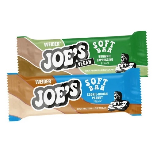 Weider Joe's Soft Bar 12x50g Pâte cookies Cacahuète