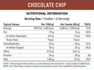Applied Nutrition Critical Cookie (12 x 73 g) Caramel salé