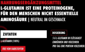 Big Zone Glutamine 500 g