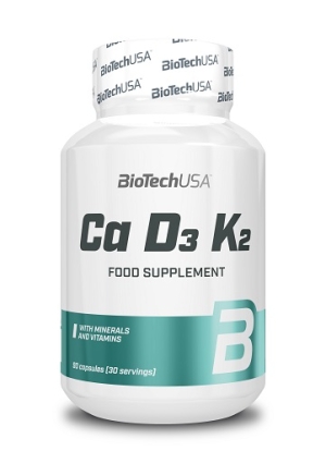 BioTech Ca-D3-K2 90 gels