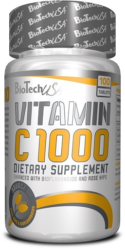 BioTech Vitamine C 1000 - 100 comprimés