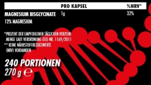 Bisglycinate de magnésium Big Zone 240 gélules