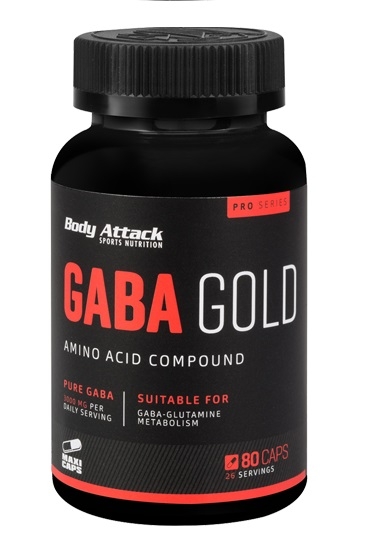 Body Attack Gaba Gold 80 gélules