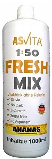 Boisson minérale ASVita Fresh Mix 1/80 - 1L d'aspérule odorante