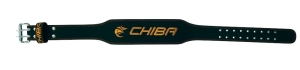 Chiba - 40810 - Ceinture en cuir noir/doré XL