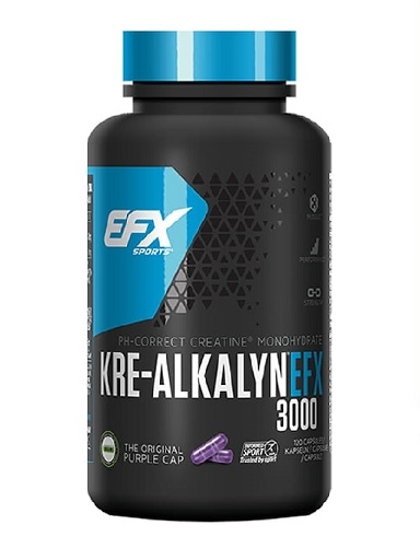 EFX Kre-Alkalyn 3000 - 120 gélules