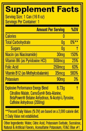 Gelée glacée Cellucor C4 Energy 12 x 500 ml