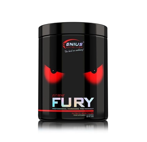 Genius Nutrition Fury Extreme 400g Bombe à la framboise