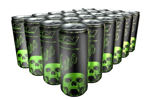 GN Narc Focus Zero RTD 24 x 250ml Vert Magna/Pomme Verte