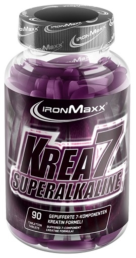 IronMaxx Krea7 Superalkaline - 90 tablettes