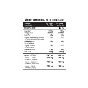 MST - BCAA instantané sain 420 g Orange