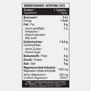 MST - Citrate de magnésium 200 mg - 90 tablettes