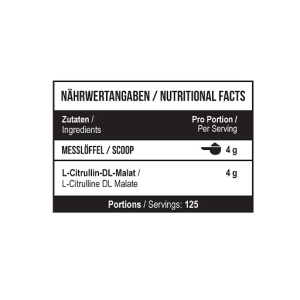 MST - Citrulline 2:1 - 500 g neutre RAW