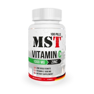 MST - Vitamine C 1000 + Zinc 100 tablettes