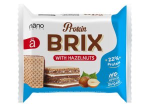 Nanosupps Protéine Brix Noisette 24x25g