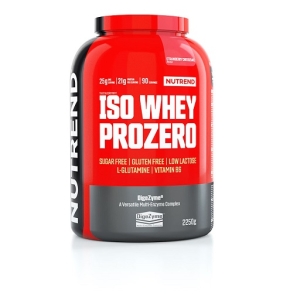 Nutrend ISO WHEY PROZERO 2250 g Pudding à la vanille 