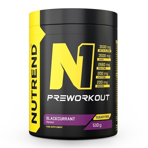 Nutrend N1 Pré-entraînement 510 g Cassis