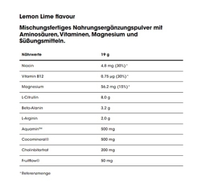 Optimum Nutrition Platinum Pump 380 g Citron vert