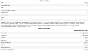 Optimum Nutrition Shot pré-entraînement Gold Standard 12 x 60 ml Citron vert