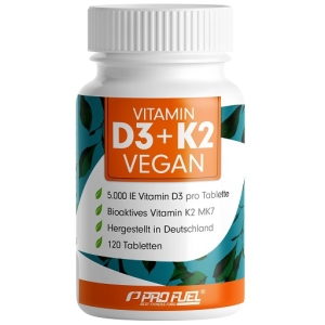 ProFuel Vitamine D3 et K2 120 tablettes