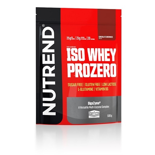  Nutrend ISO WHEY PROZERO 500 g Pudding à la vanille