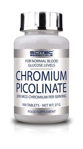 Scitec Chromium Picolinate 100 Tablettes