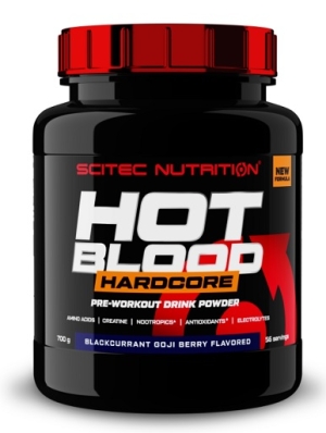 Scitec Hot Blood Hardcore 700 g Punch tropical