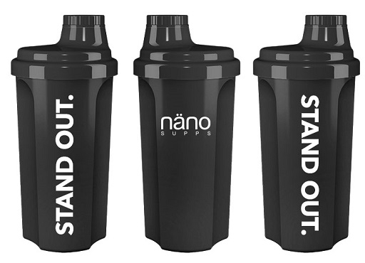 Shaker Nanosupps NANOBCAA 500 ml Blanc