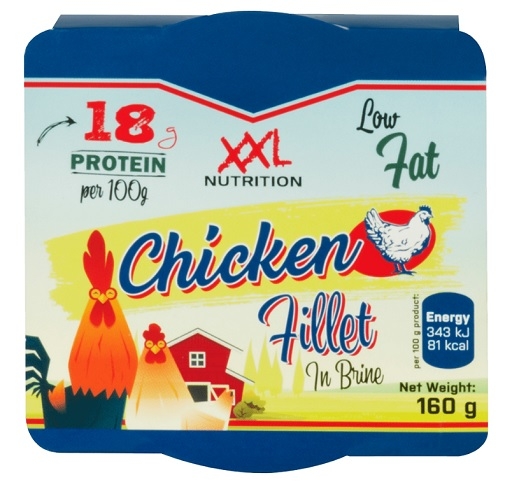 XXL Nutrition Filet de poitrine de poulet 160 g