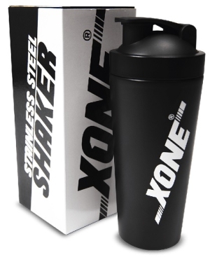 Shaker XXL Nutrition XONE® en acier inoxydable 800 ml