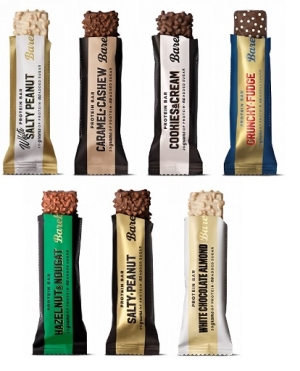 Barres protéinées Barebells 12 x 55 g Cacahuète salée