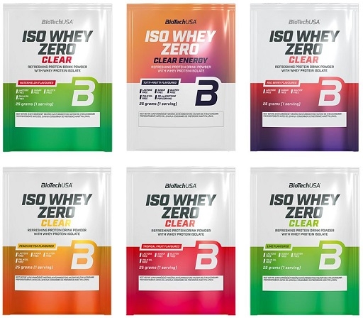BioTech Iso Whey Zero Clear ÉCHANTILLONS 10 x 25 g Pastèque